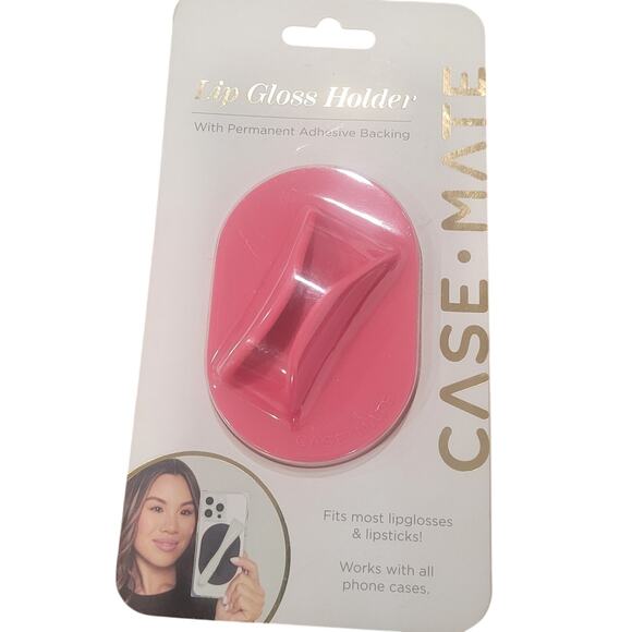 Authentic Case-Mate Adhesive Lip Gloss Holder - Fuchsia - Picture 1 of 3